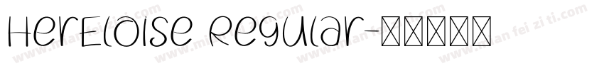 HerEloise Regular字体转换